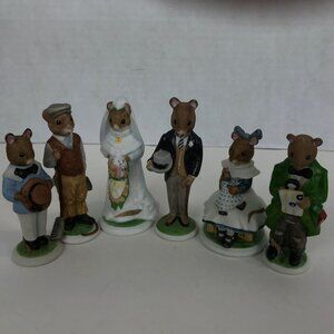Franklin Mint, Woodhouse Mouse Figurines